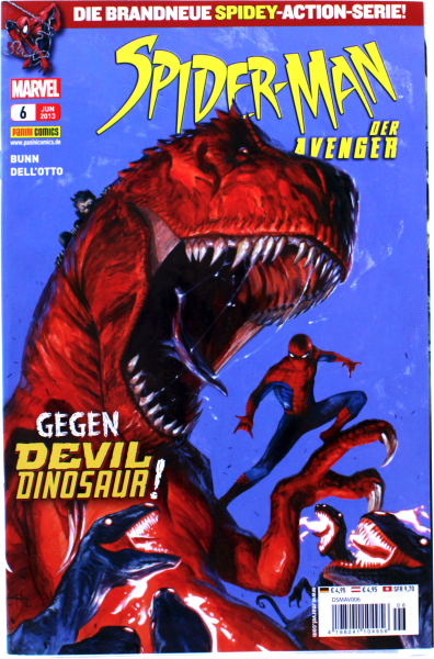 Marvel Comics Spider-Man der Avenger (2013) Nr. 6: Spider-Man gegen Devil Dinosaur!